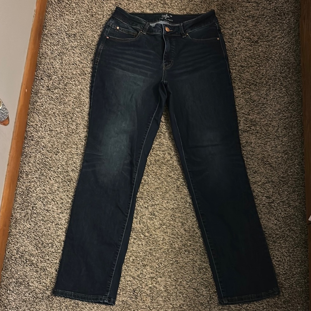 Maurices Blue Straight Leg Jeans Classic Style